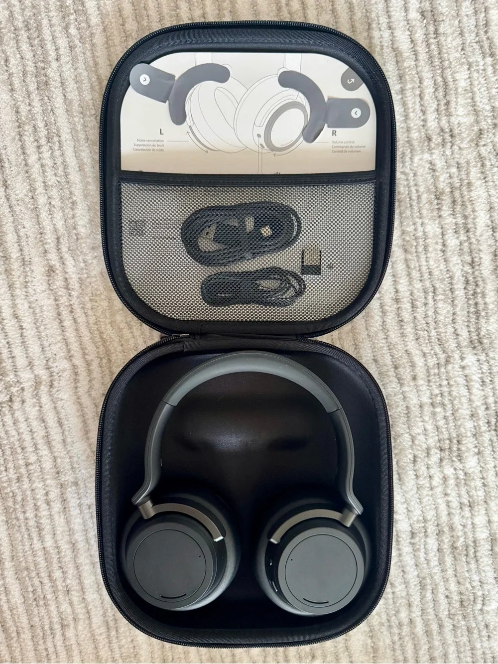 Microsoft Surface Headphones 2 Black Wireless ANC
